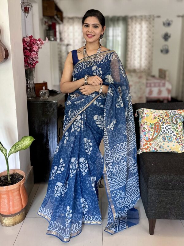 Neelam Kota Doria Saree