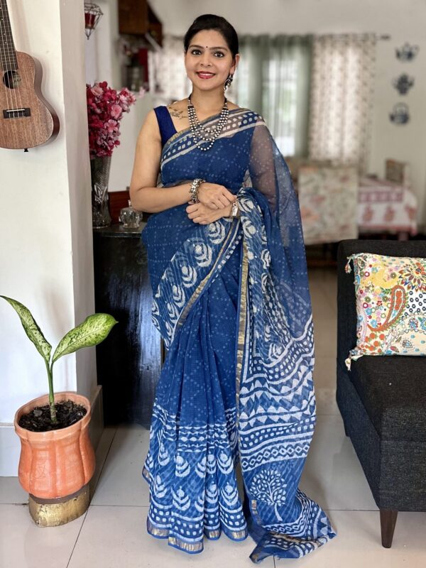 Neelam Kota Doria Saree